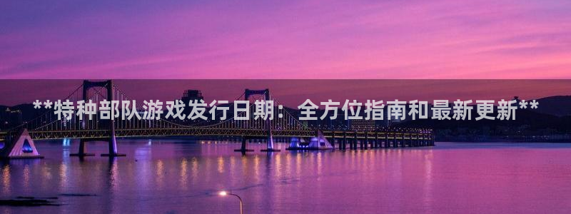 新宝gg注册登录账号：**特种部队游戏发行日期：全方位指南和最新更新**